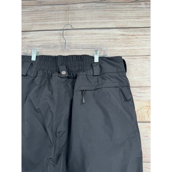 Columbia Convert Snowboard Pants Mens XL Black Fleece Lined Skiing - Picture 5 of 11